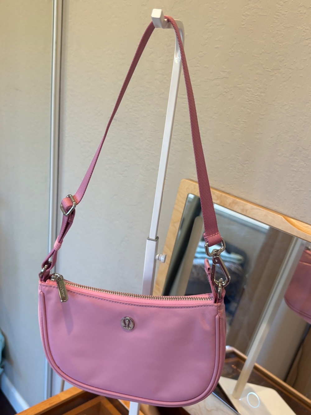 Lululemon City Essentials Mini Shoulder Bag 1L Pink